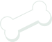 Decorative bone shape
